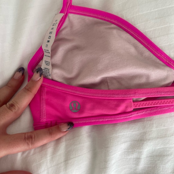 GUC Lululemon Bandha Bra Raspberry Glo Sz 8 - Picture 8 of 9